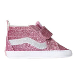 Vans Sneakers Borbide tinta unita Glitterate Rosa per Neonata VN000CRVEN71X ROSA VANS 