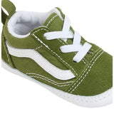 Vans Sneakers tinta unita con Lacci Verde per Neonato VN000CS5CIB1 VERDE VANS 