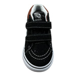 Vans Sneakers tinta unita con Strappi Nero per Bambino VN000D119S1 NERO VANS 
