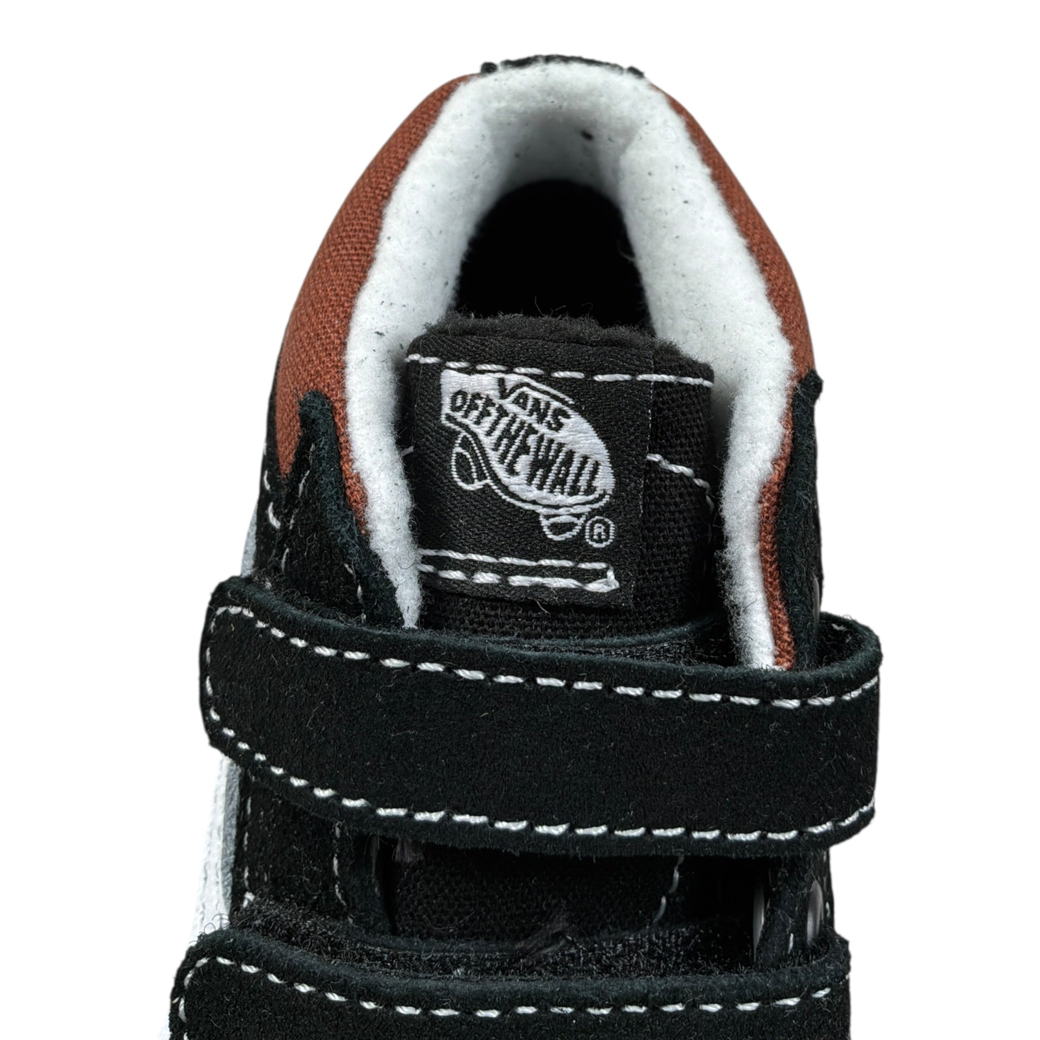 Vans Sneakers tinta unita con Strappi Nero per Bambino VN000D119S1 NERO VANS 