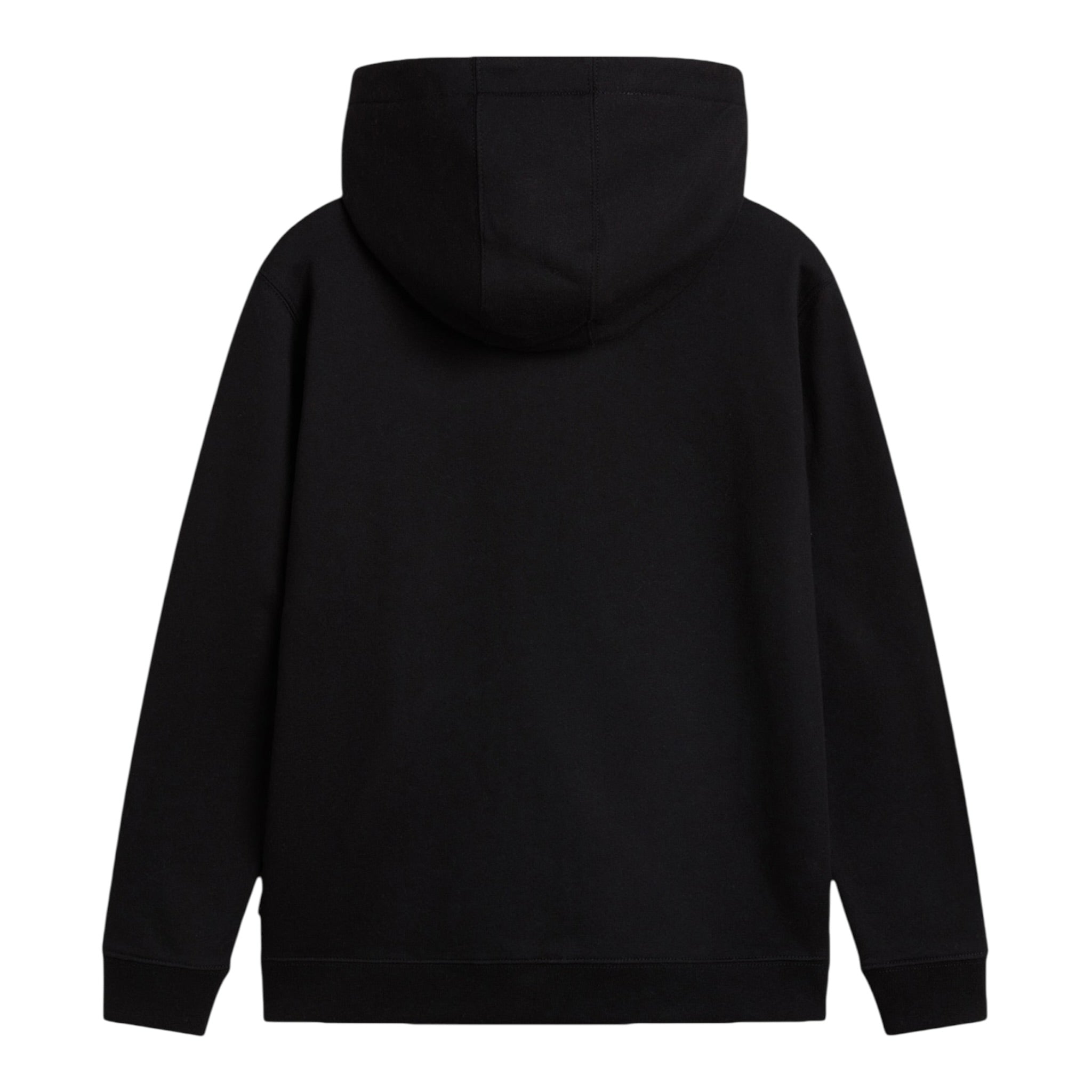 Vans Felpa tinta unita con Logo E Zip Nero per Bambino VN000JYBBLK1X NERO VANS 