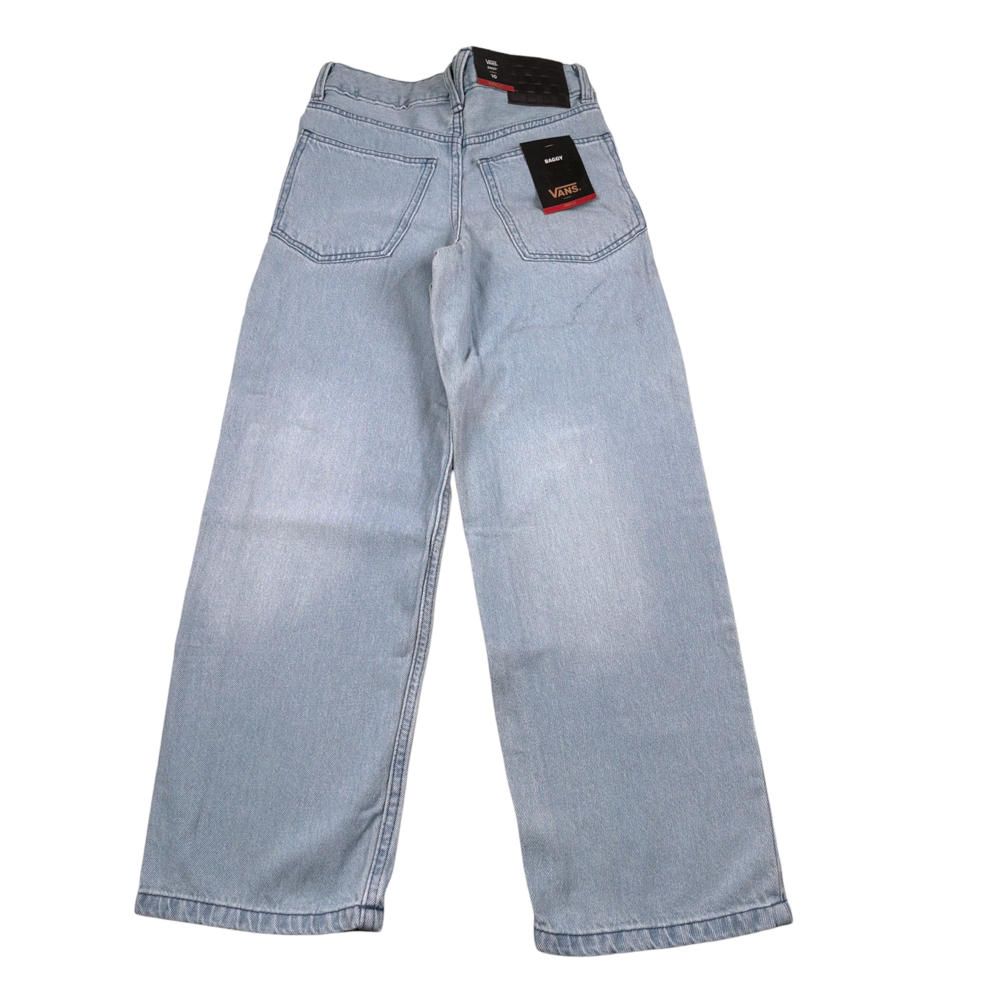Vans Jeans tinta unita con 5 Tasche Azzurro per Bambino VN000PPZTTJ1 AZZURRO VANS 