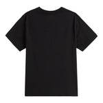 Vans T-Shirt tinta unita con Stampa Nero per Bambino VN000PXTBLK NERO VANS 