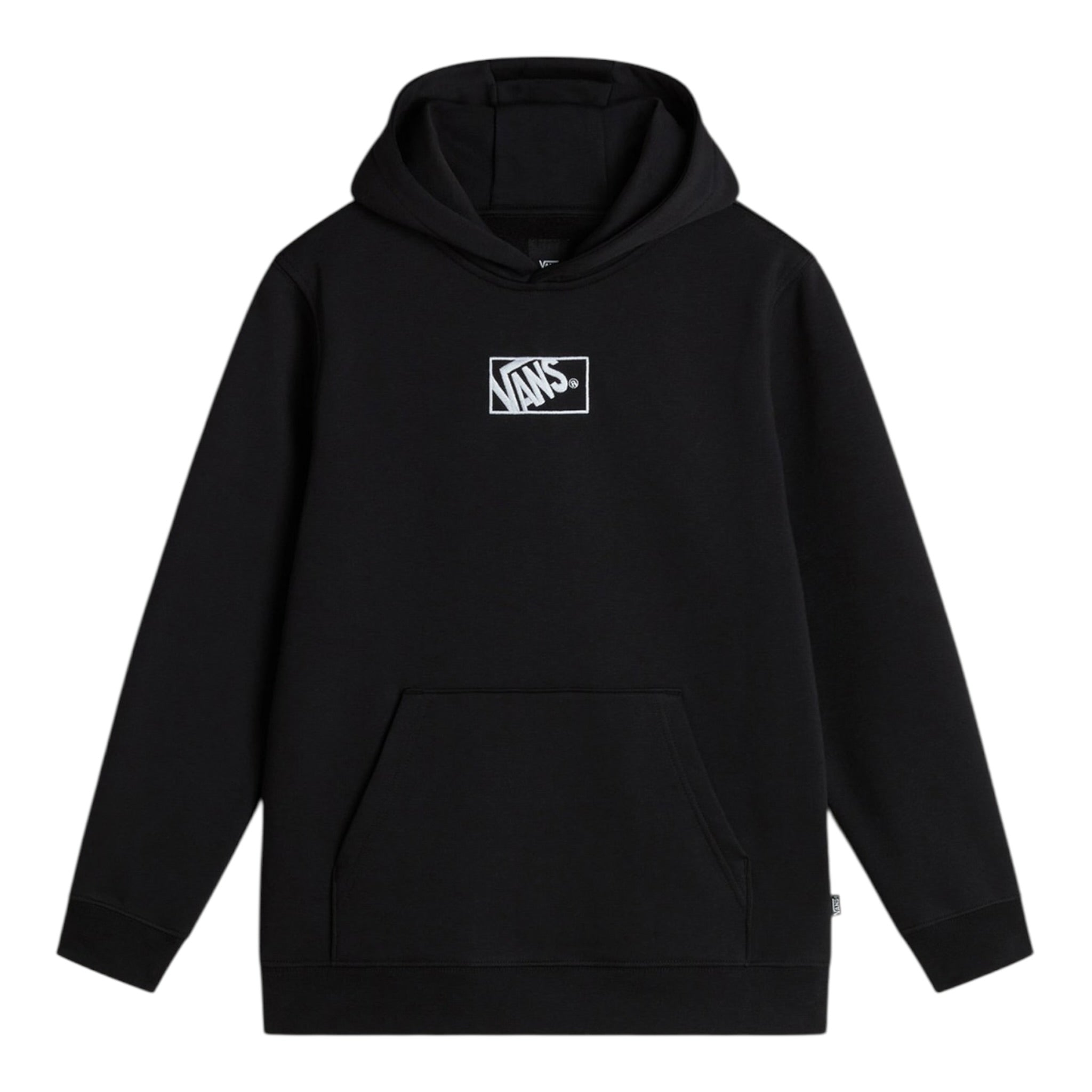 Vans Felpa tinta unita con Cappuccio E Logo Nero per Bambino VN000RBDBLKX NERO VANS 