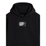 Vans Felpa tinta unita con Cappuccio E Logo Nero per Bambino VN000RBDBLKX NERO VANS 