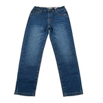 Vicolo Jeans tinta unita con Girovita Regolabile Blu per Bambina 3141PD00226 BLU VICOLO 
