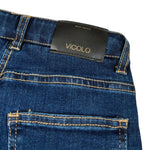 Vicolo Jeans Modello Palazzo tinta unita Blu per Bambina 3141PD1207 BLU VICOLO 