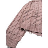 Vicolo Maglia Girocollo tinta unita Rosa per Bambina 3141W00236 ROSA VICOLO 