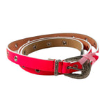 Vicolo Cintura tinta unita con Fibia Rosa Fluo per Bambina 3146BELT003 ROSA FLUO VICOLO 