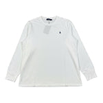 Walt Bay Shirt Girocollo tinta unita con Logo Bianco per Bambino SHTWB BIANCO WALT BAY 