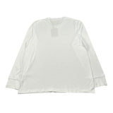 Walt Bay Shirt Girocollo tinta unita con Logo Bianco per Bambino SHTWB BIANCO WALT BAY 