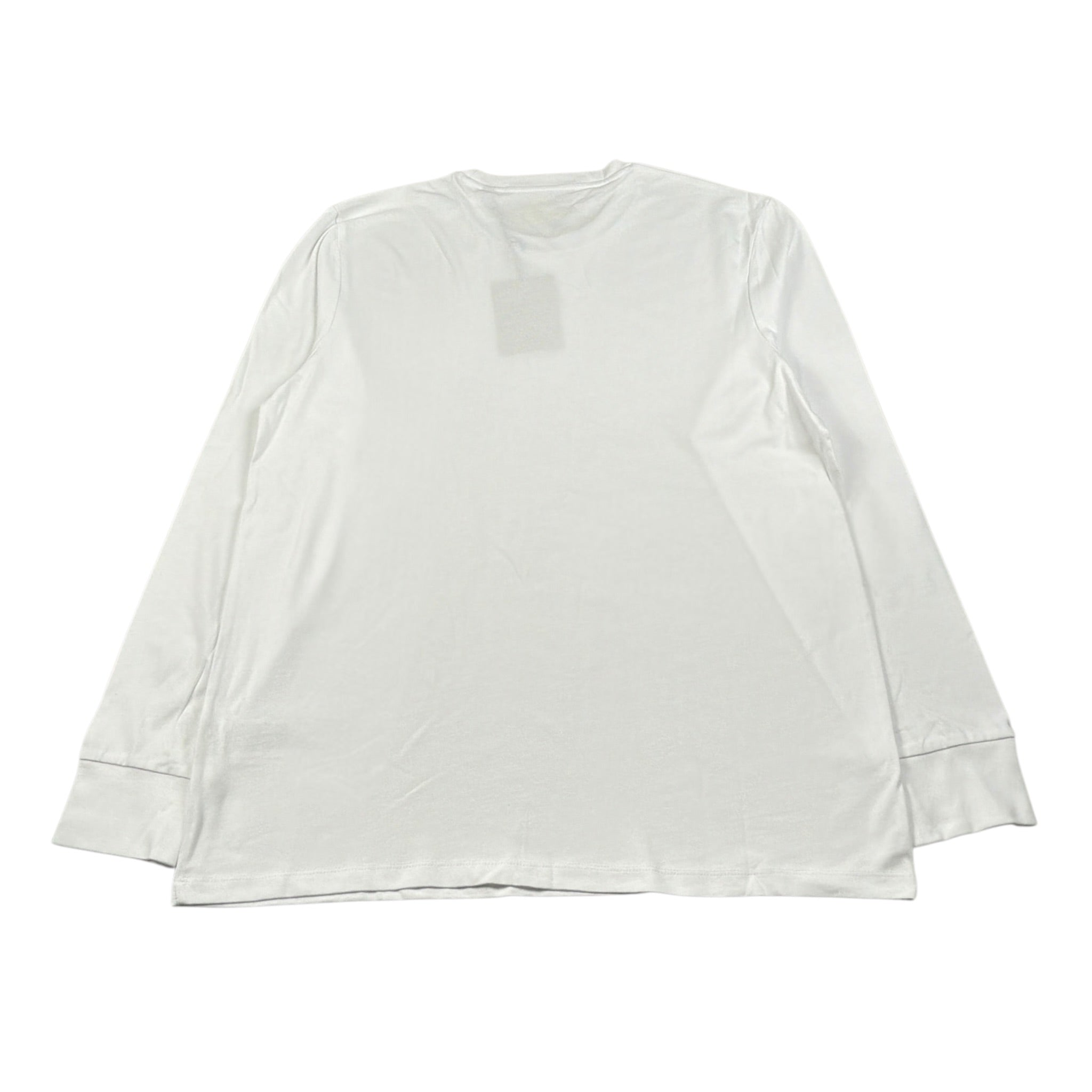 Walt Bay Shirt Girocollo tinta unita con Logo Bianco per Bambino SHTWB BIANCO WALT BAY 