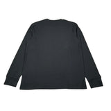 Walt Bay Shirt Girocollo tinta unita con Logo Nero per Bambino SHTWB NERO WALT BAY 