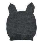 Wedoble Cappello tinta unita con Orecchie Grigio Scuro per Neonata I1801307B GRIGIO SCURO WEDOBLE 
