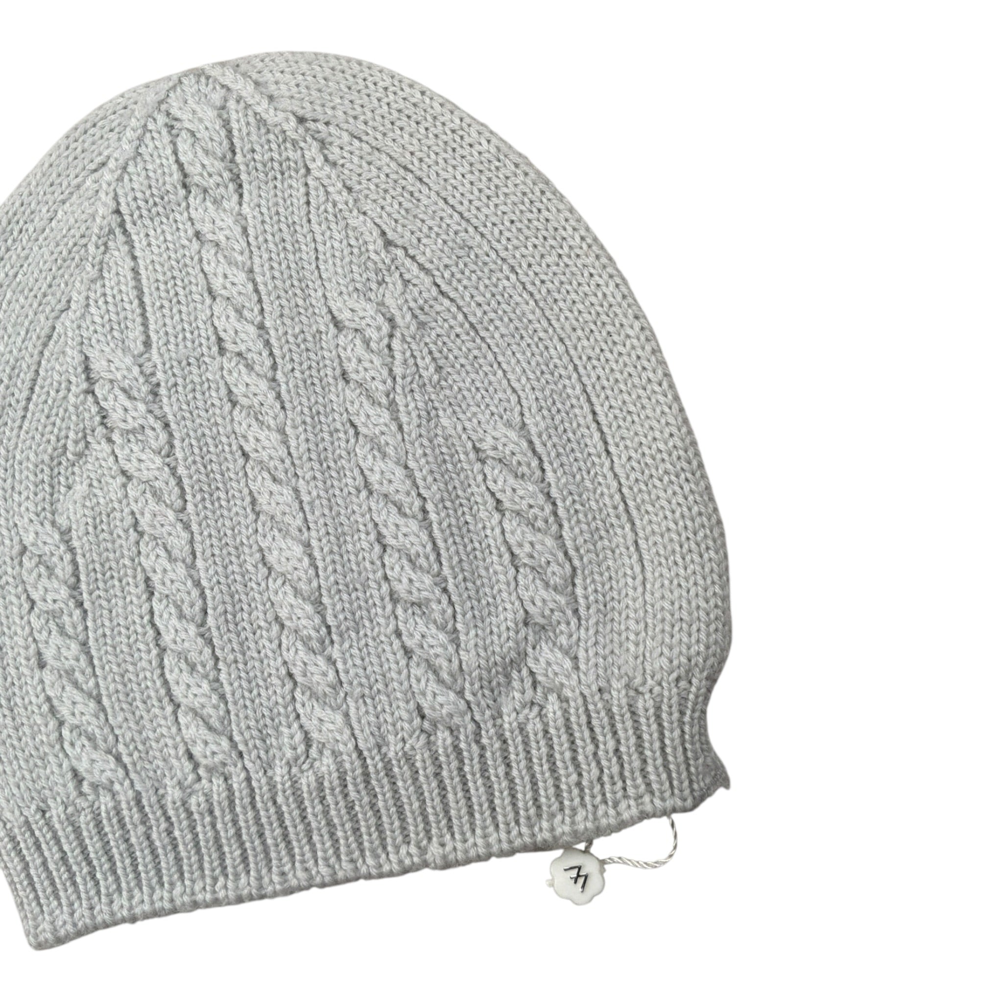 Wedoble Cappello tinta unita con Ricami Azzurro per Neonato I1806307A AZZURRO WEDOBLE 