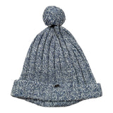 Wedoble Cappello tinta unita con Pon Pon Azzurro per Neonato I2009307A AZZURRO WEDOBLE 