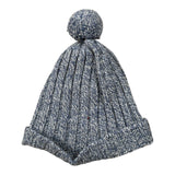 Wedoble Cappello tinta unita con Pon Pon Azzurro per Neonato I2009307A AZZURRO WEDOBLE 