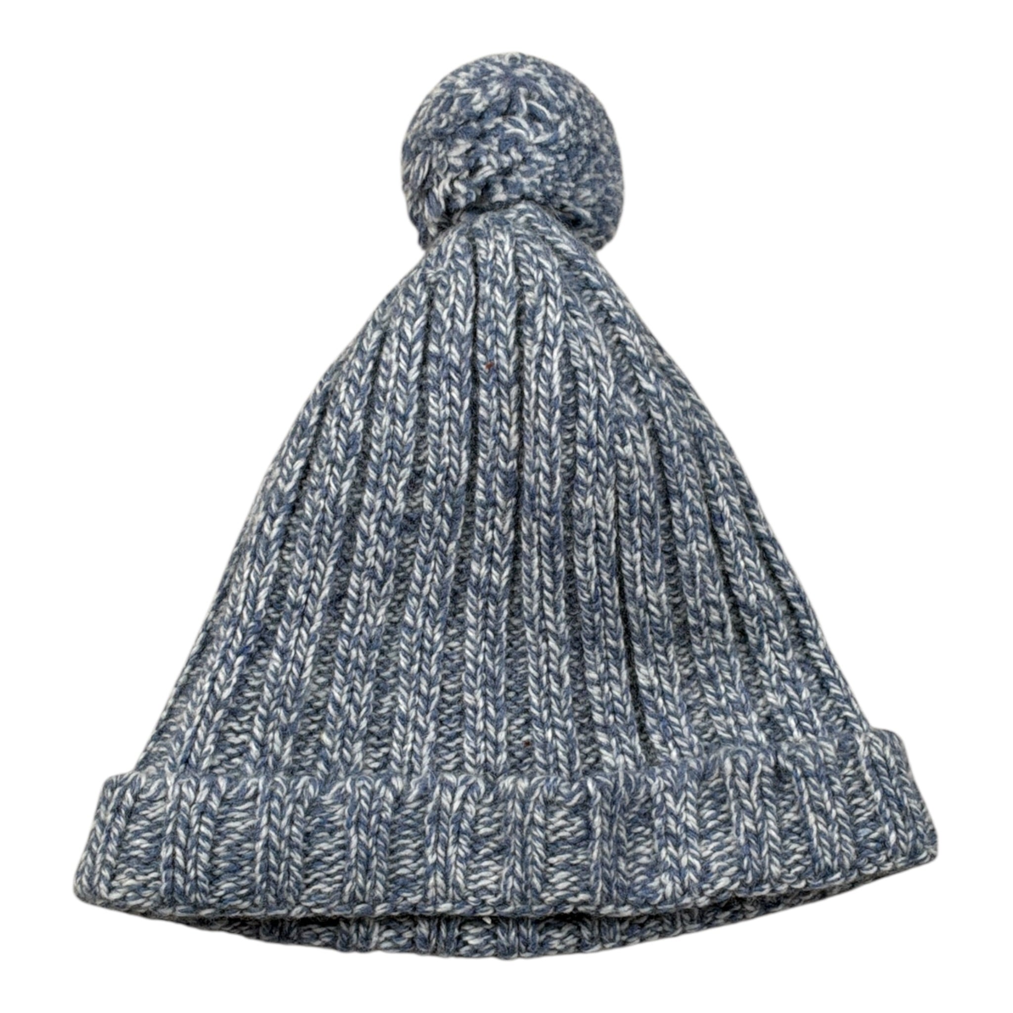 Wedoble Cappello tinta unita con Pon Pon Blu per Neonato I2009307AO BLU WEDOBLE 