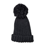 Wedoble Cappello tinta unita con Pon Pon Nero per Neonato I2010307D NERO WEDOBLE 