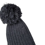 Wedoble Cappello tinta unita con Pon Pon Nero per Neonato I2010307D NERO WEDOBLE 