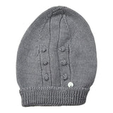 Wedoble Cappello tinta unita con Ricami Grigio per Neonata I2103307A GRIGIO WEDOBLE 