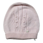 Wedoble Cappello tinta unita con Ricami Rosa per Neonata I2103307A ROSA WEDOBLE 