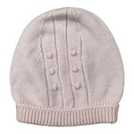 Wedoble Cappello tinta unita con Ricami Rosa per Neonata I2103307A ROSA WEDOBLE 