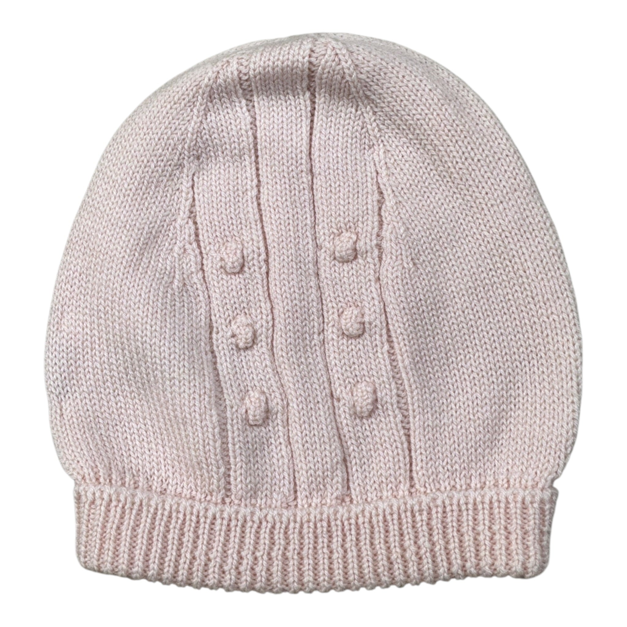 Wedoble Cappello tinta unita con Ricami Rosa per Neonata I2103307A ROSA WEDOBLE 