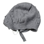 Wedoble Cappello tinta unita con Ricami Grigio per Neonato I2103360A GRIGIO WEDOBLE 