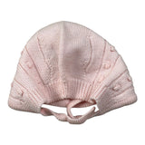 Wedoble Cappello tinta unita con Ricami Rosa per Neonato I2103360A ROSA WEDOBLE 