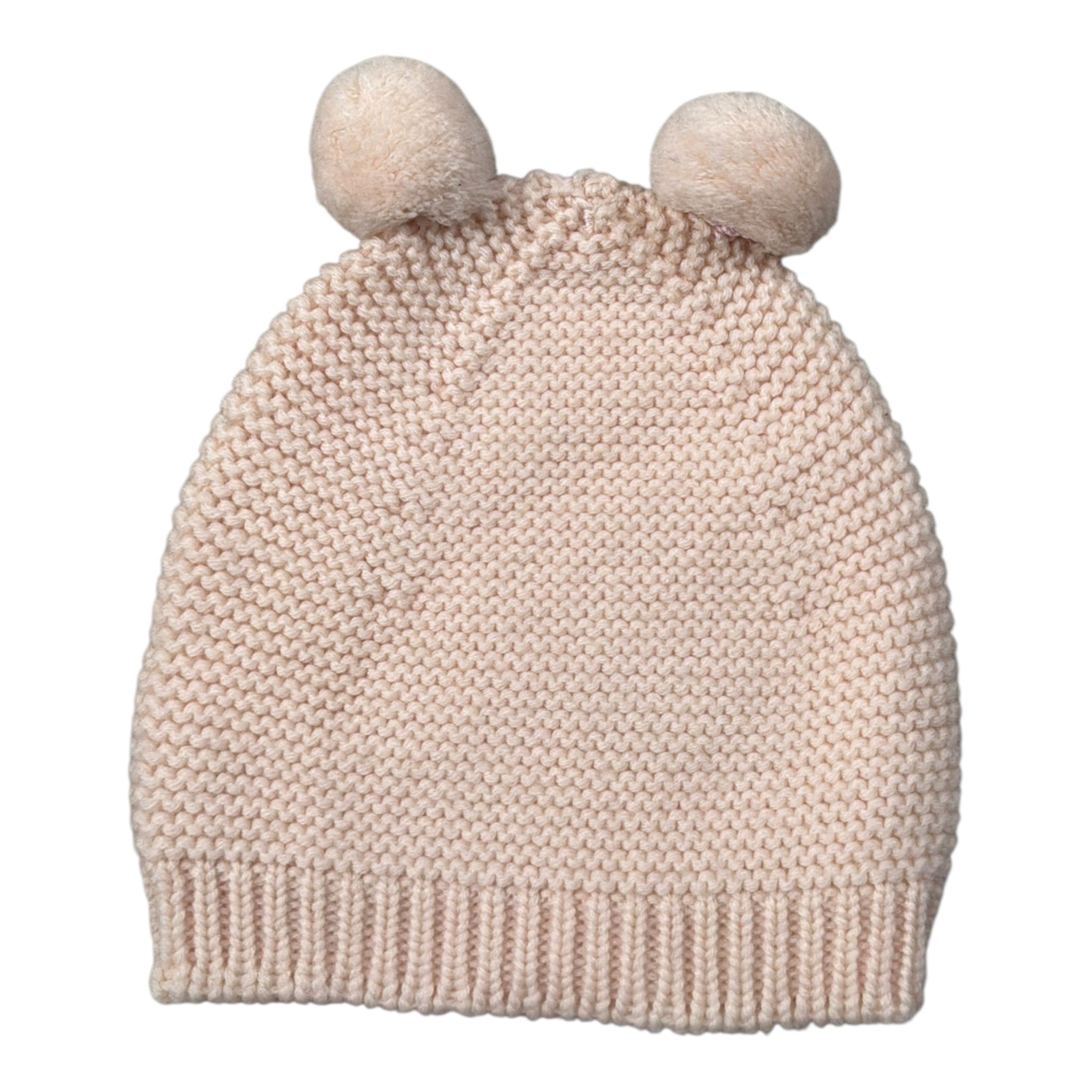 Wedoble Cappello tinta unita con Pon Pon Rosa per Neonata I2110307CN ROSA WEDOBLE 