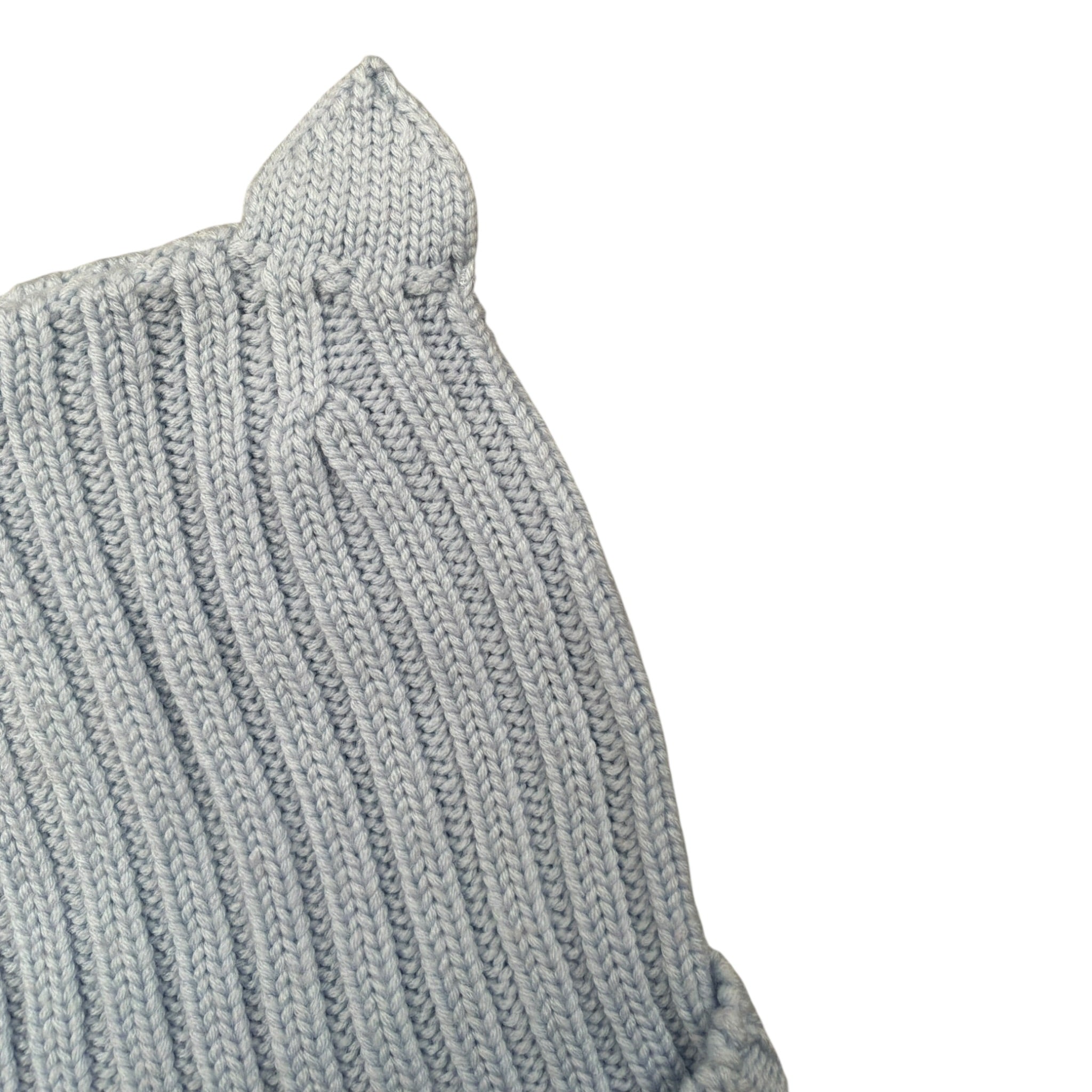 Wedoble Cappello tinta unita con Orecchie Azzurro per Neonata I2208307A AZZURRO WEDOBLE 