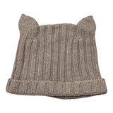 Wedoble Cappello tinta unita con Orecchie Beige per Neonata I2208307A BEIGE WEDOBLE 