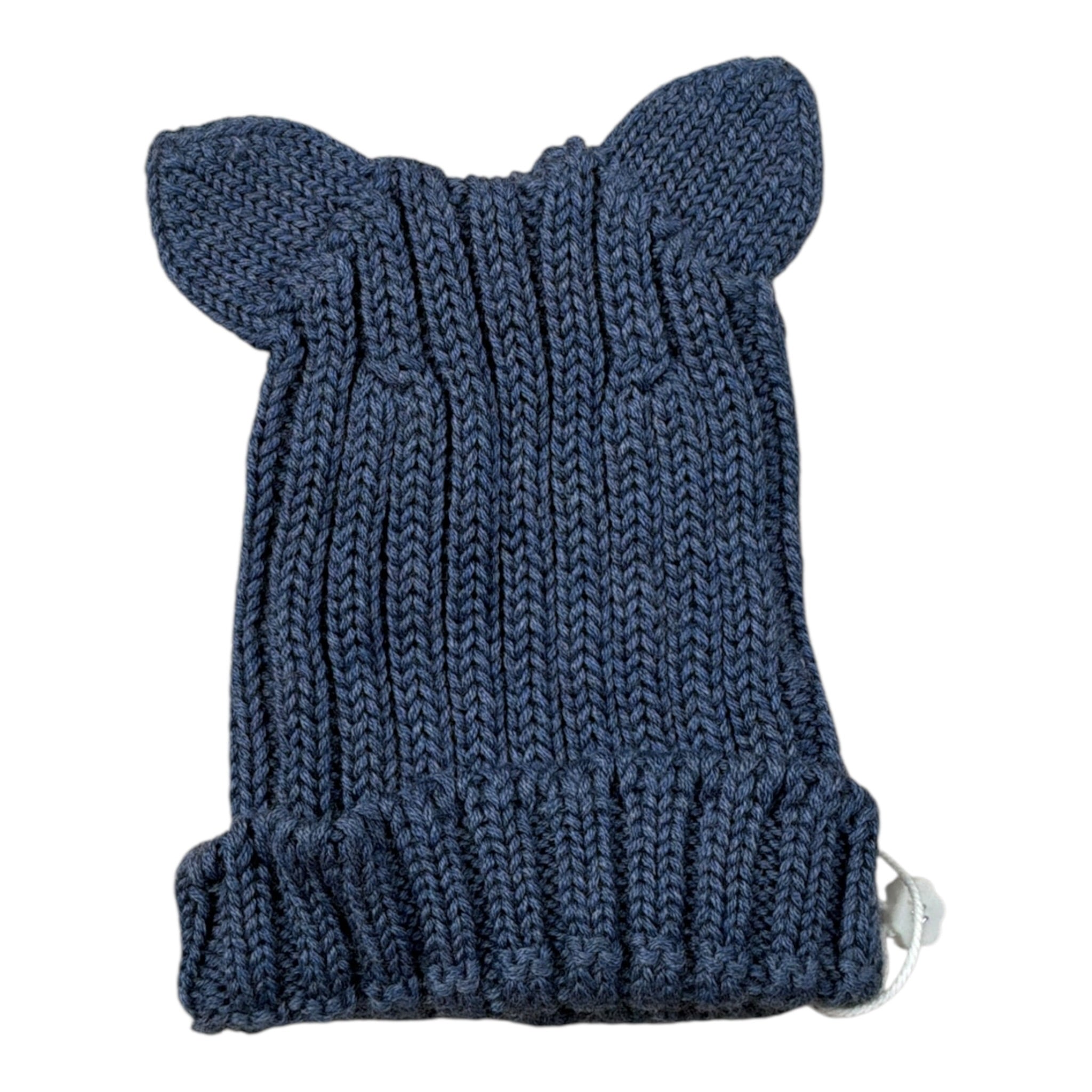 Wedoble Cappello tinta unita con Orecchie Blu per Neonata I2208307A BLU WEDOBLE 