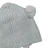 Wedoble Cappello tinta unita con Orecchie Azzurro per Neonata I230307B AZZURRO WEDOBLE 