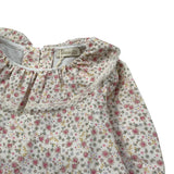 Wedoble Body Camicia Manica Lunga Fantasia Floreale Panna per Neonata I2506716A PANNA WEDOBLE 