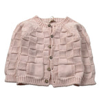 Wedoble Cardigan tinta unita Rosa per Neonata I2507308A ROSA WEDOBLE 