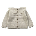 Wedoble Maglia tinta unita con Colletto Beige per Neonata I2509301C BEIGE WEDOBLE 