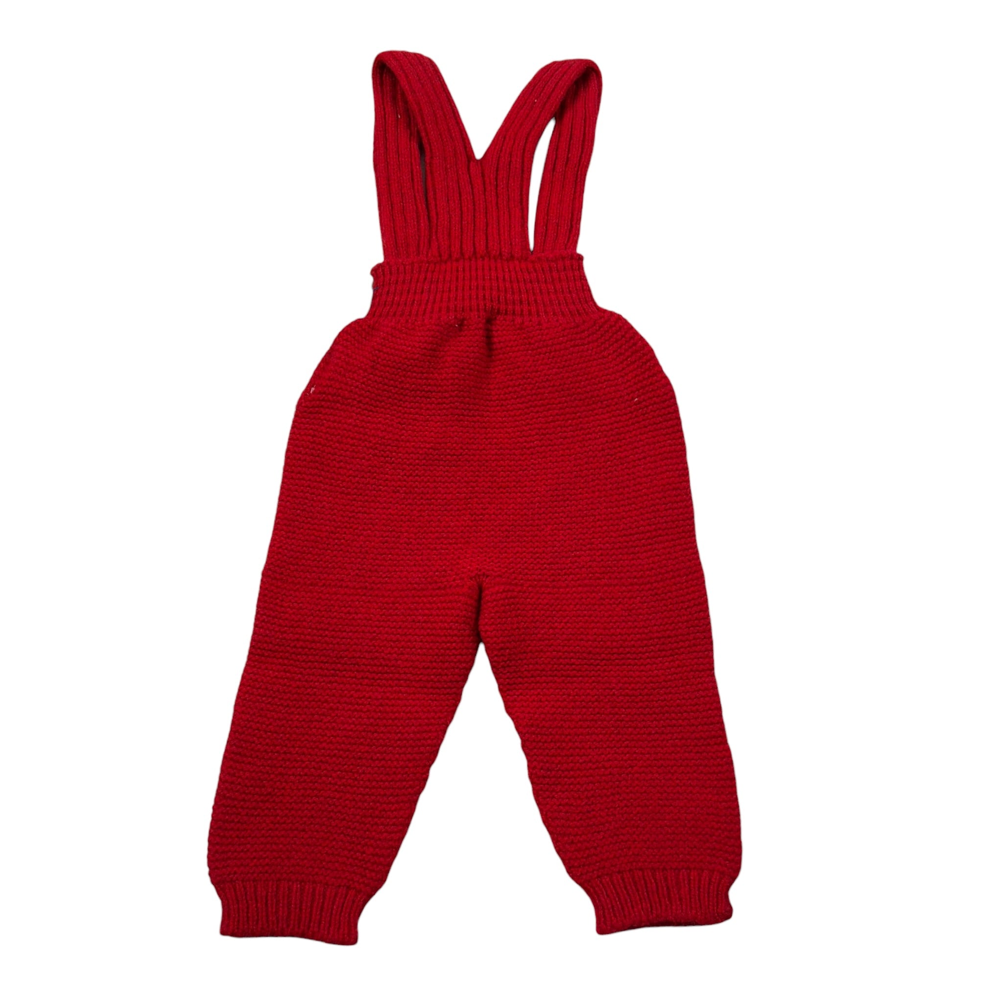 Wedoble Tutina tinta unita con Bretelle Rosso per Neonato I2509322C ROSSO WEDOBLE 