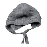 Wedoble Cappello tinta unita con Ricami Grigio per Neonato SJSJSJ GRIGIO WEDOBLE 