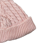 Wedoble Cappello tinta unita con Ricami Rosa per Neonata V2306307A ROSA WEDOBLE 