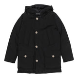 Woolrich Giubbino tinta unita con Bottoni Nero per Bambino WKCPS2124 NERO WOOLRICH 