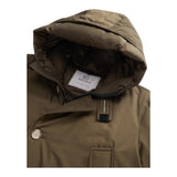 Woolrich Giubbino tinta unita con Bottoni Verde per Bambino WKOU0188 VERDE WOOLRICH 