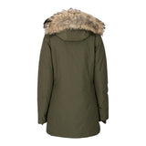 Woolrich Giubbino tinta unita con Bottoni Verde per Bambino WKOU0479 VERDE WOOLRICH 