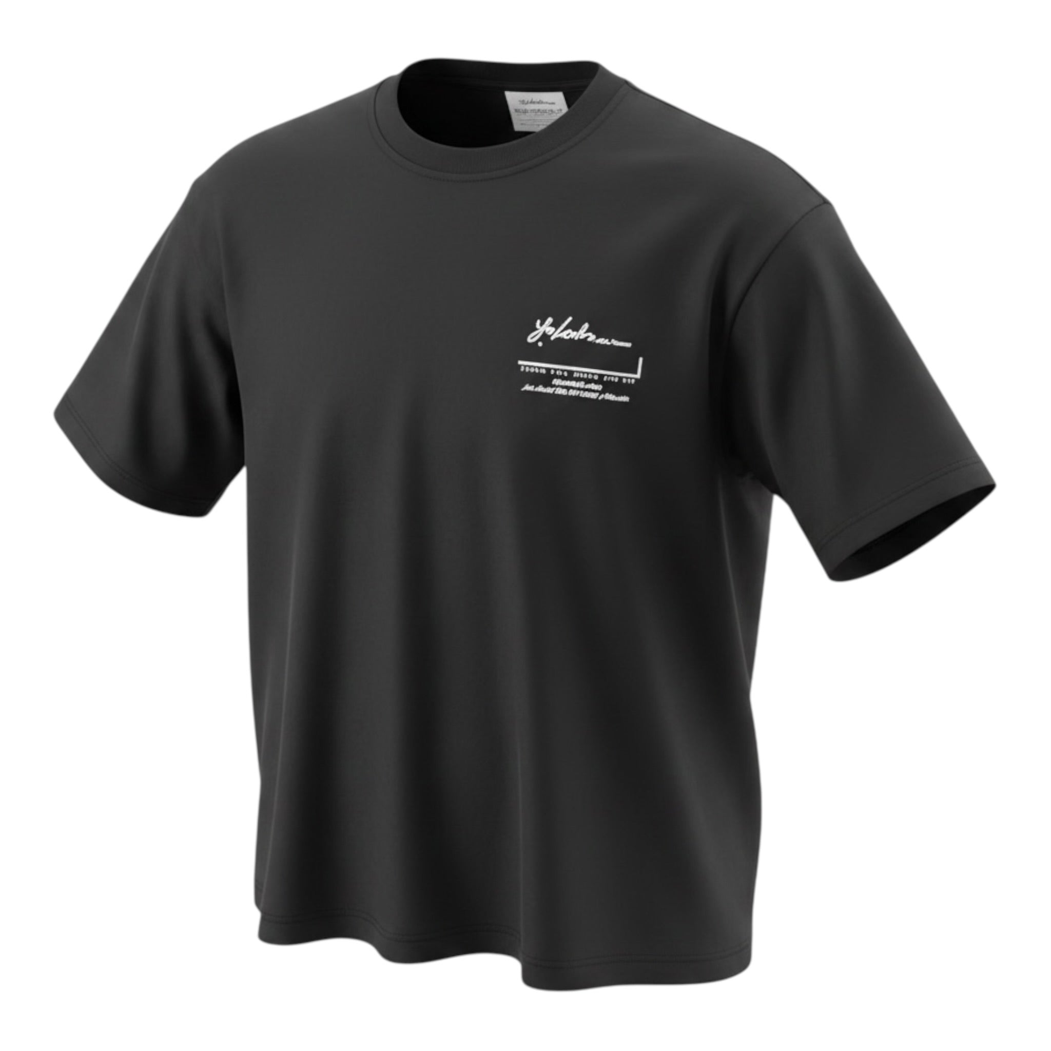 Yes London T-Shirt tinta unita con Stampa Nero per Bambino JR2169 NERO YES LONDON 