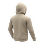 Yes London Felpa tinta unita con Zip Ecappuccio Beige per Bambino JR5096 BEIGE YES LONDON 