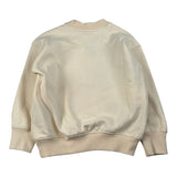 Yes London Felpa tinta unita con Logo E Stampa Panna per Neonato JR5098N PANNA YES LONDON 