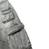 Yes London Jeans tinta unita con Tasconi Grigio per Bambino RPPRPR GRIGIO YES LONDON 