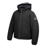 Yes Zee Giubbino tinta unita con Zip E Cappuccio Nero per Bambino 2102 NERO YES ZEE 