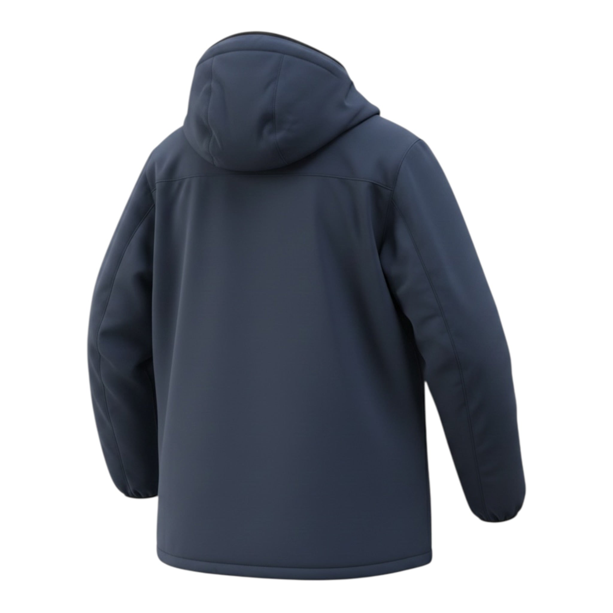Yes Zee Giubbino tinta unita con Zip E Cappuccio Blu per Bambino 2581 BLU YES ZEE 
